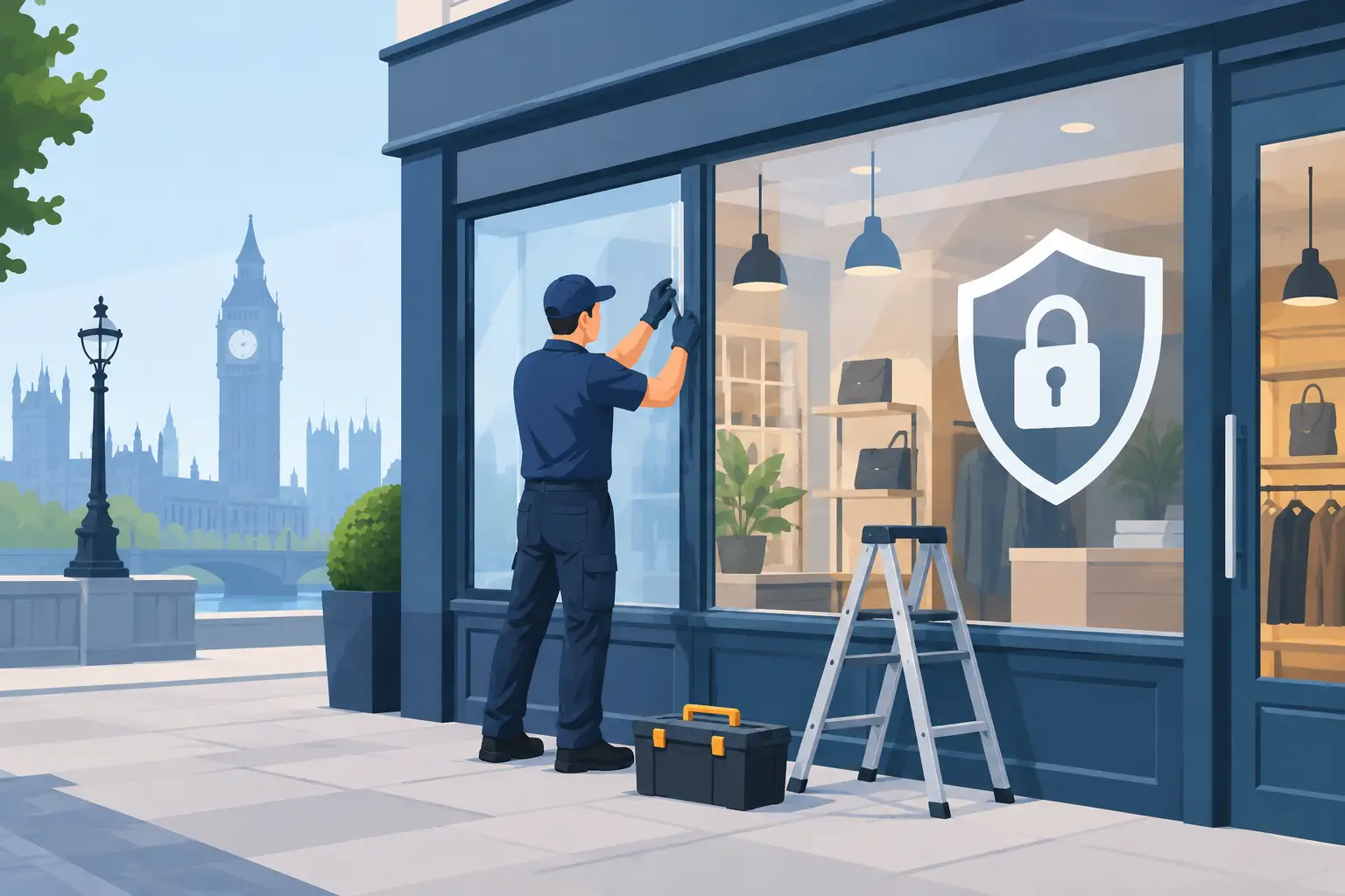 Shopfront Repair London for Secure Trading
